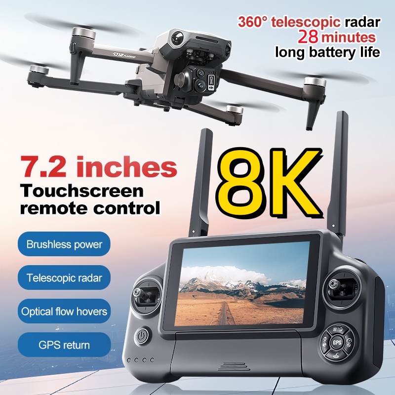 Drone Rc Explorer - Dron RC con Control Remoto FPV,