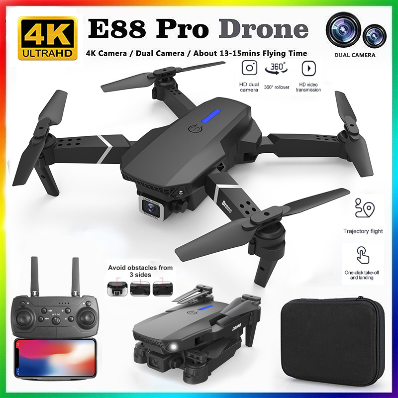 Rc Drone E88 - Nuevo Dron RC Profesional E88 2026