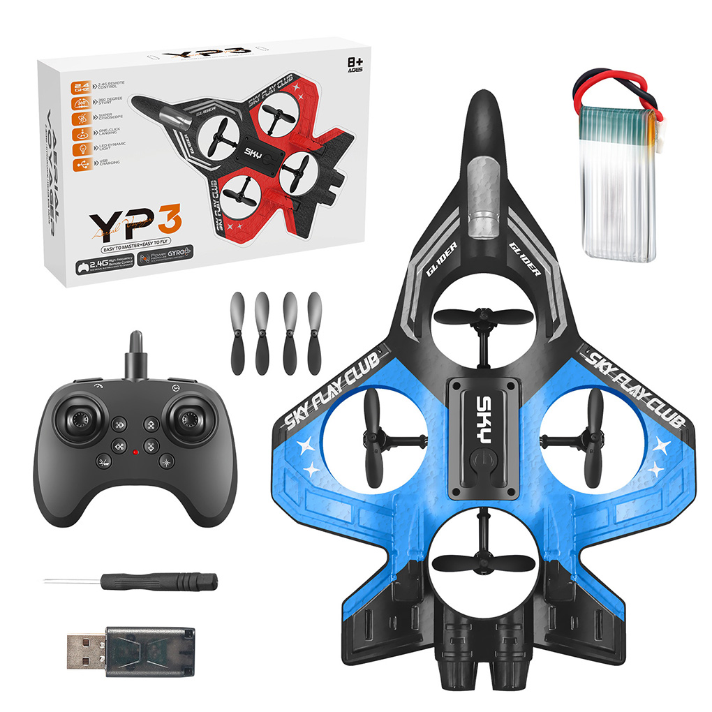 Drone Rc Fighter Jet - Dron RC de 2,4G con helicóptero