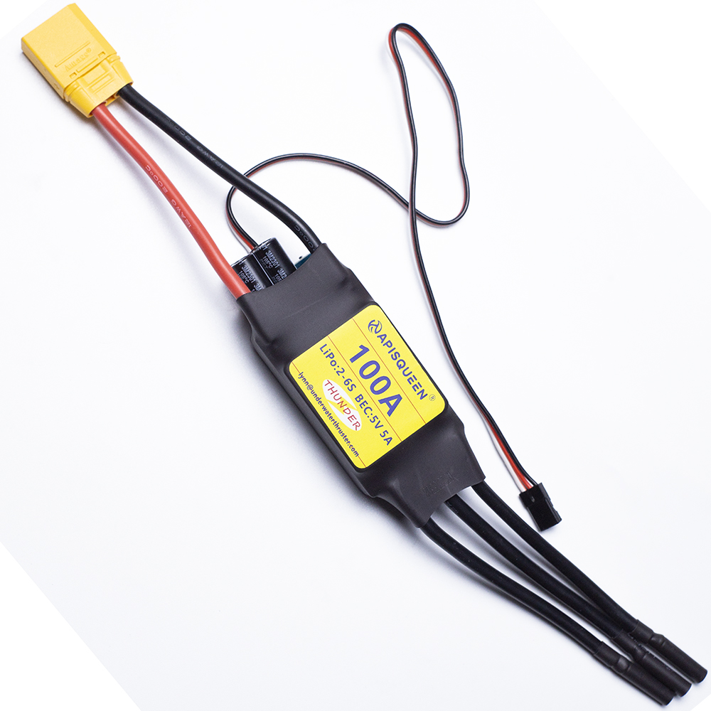 Rc Boat Brushless Motor - ApisQueen ESC Sumergible 100A Sin Escobillas