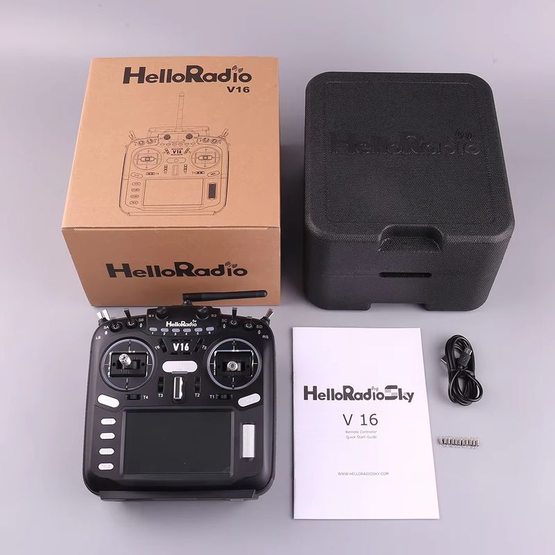 Drone Motion Rc - HelloRadio V16 MAX 6CH RC Transmisor