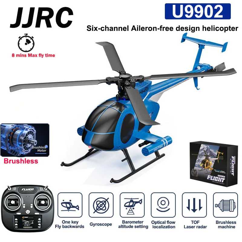 Drone Rc Fighter Jet - Nuevo Helicóptero RC MD500 2026, Diseño