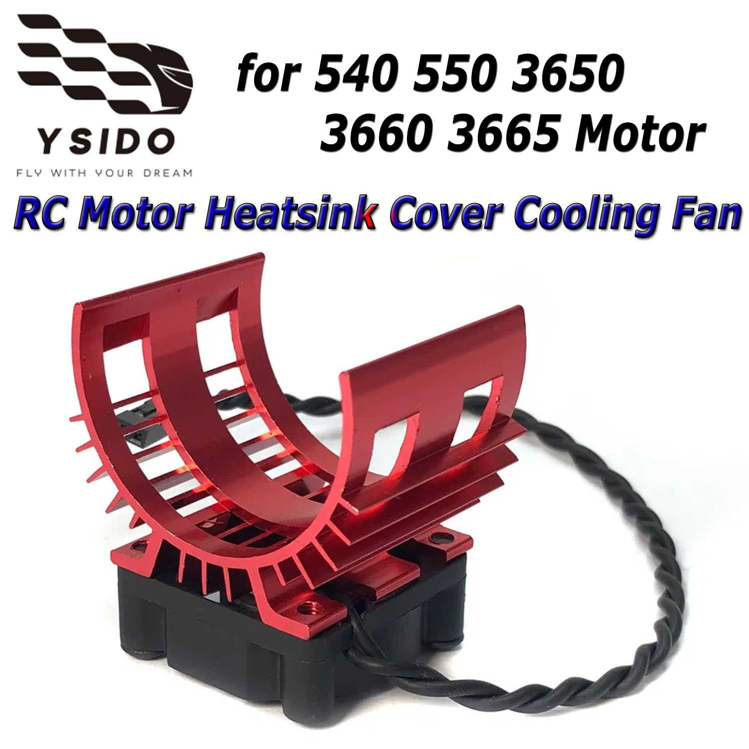 Rc Boat Brushless Motor - YSIDO Ventilador Metálico de Refrigeración con