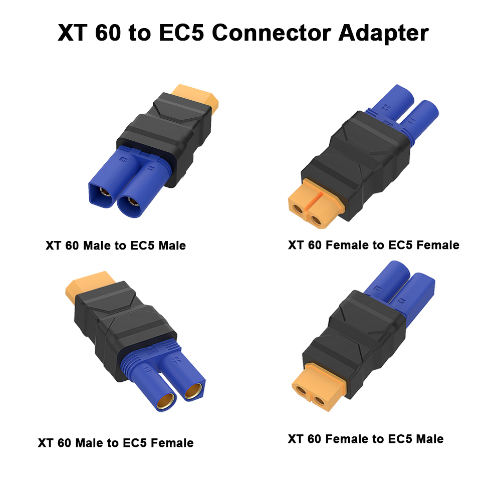 Drone Rc Car Hybrid - Conector XT60 EC5, Cable de Extensión