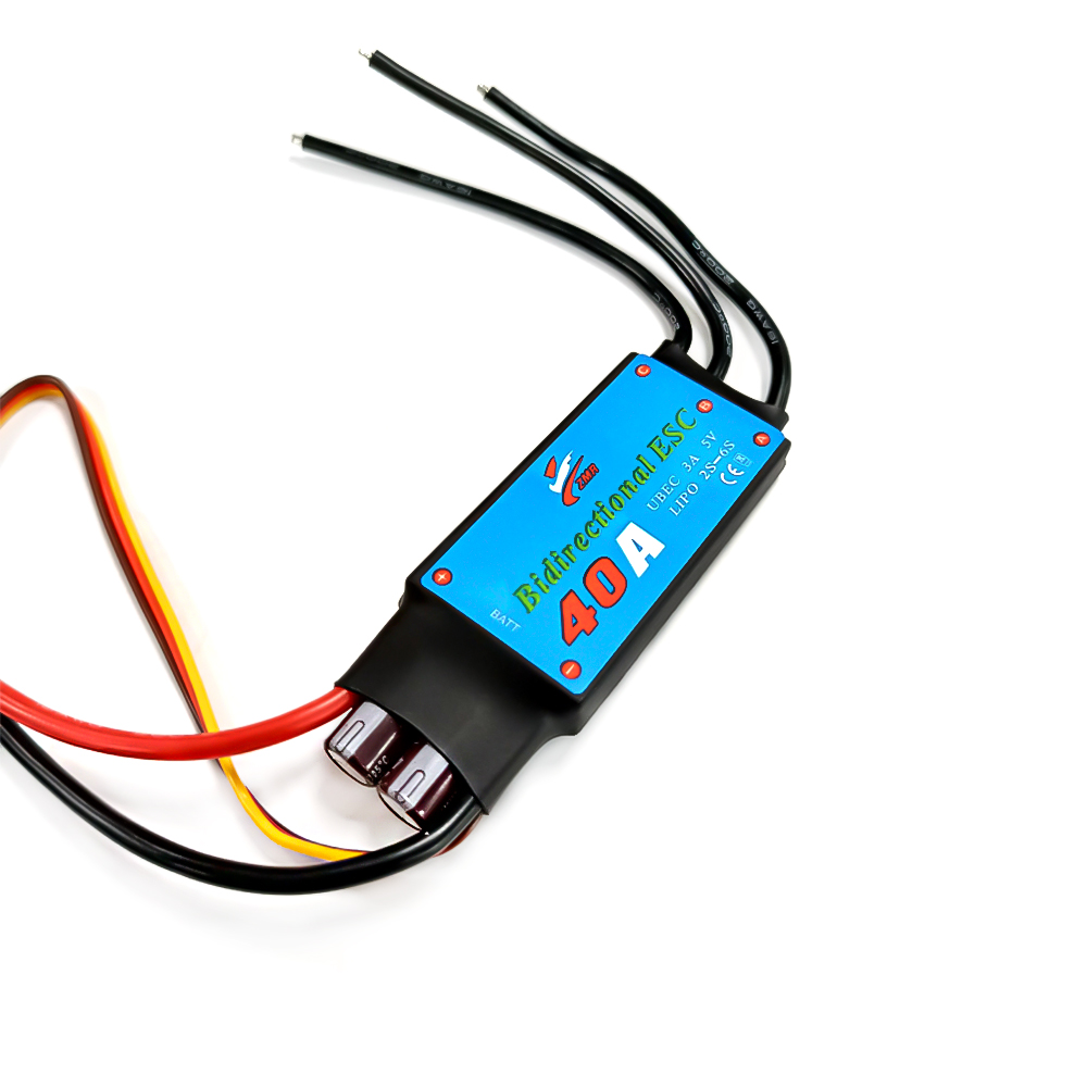 Rc Boat Brushless Motor - ZMR 12A-80A Bidireccional sin escobillas ESC