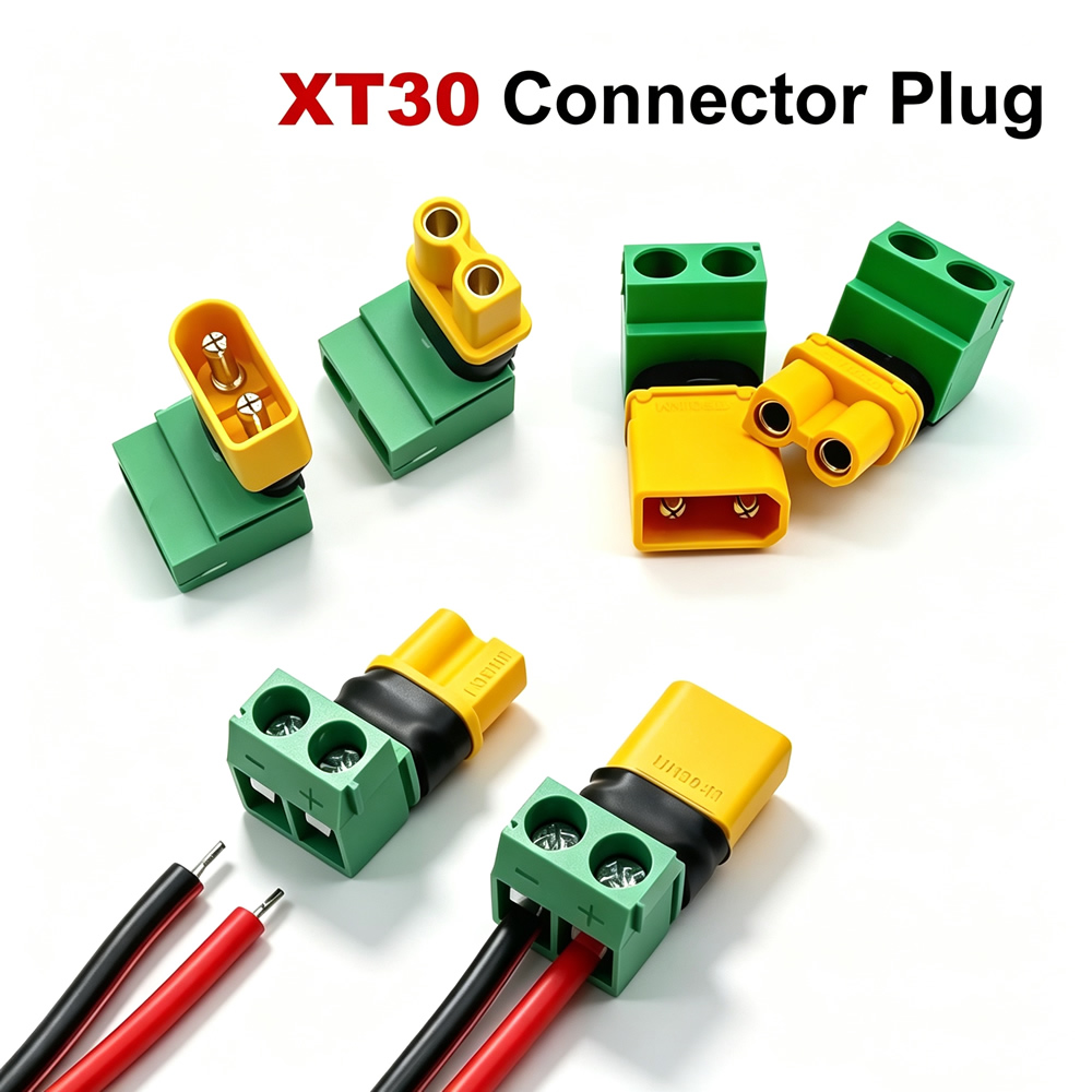 Drone Rc Car Hybrid - Conector XT30 sin soldadura, macho/hembra, adaptador