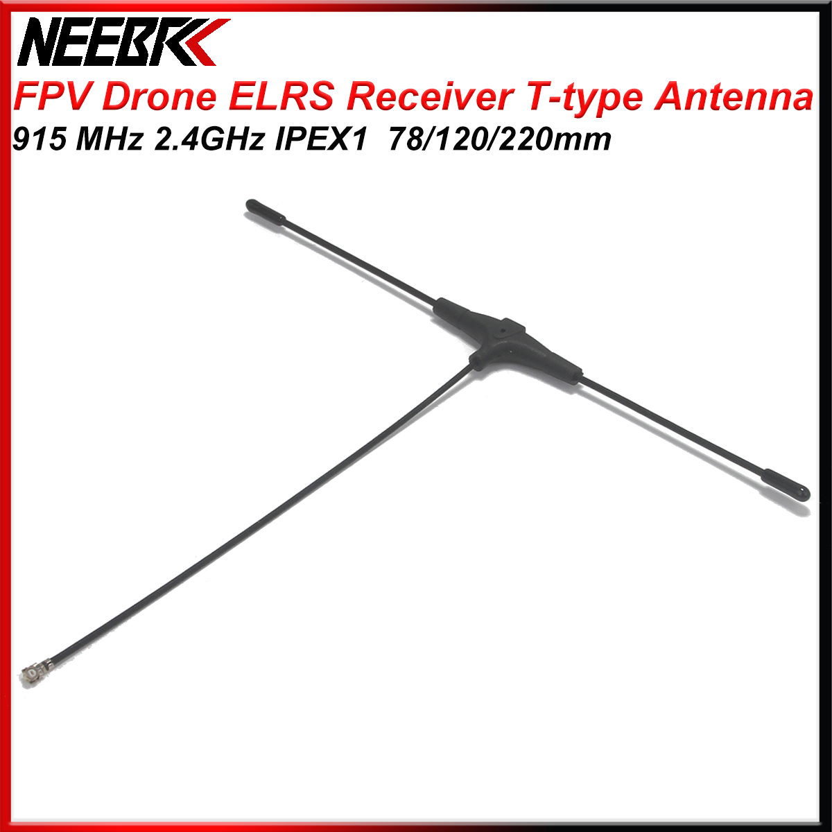Crossfire Receiver Rx - Dron FPV 915MHz 2,4 GHz antena