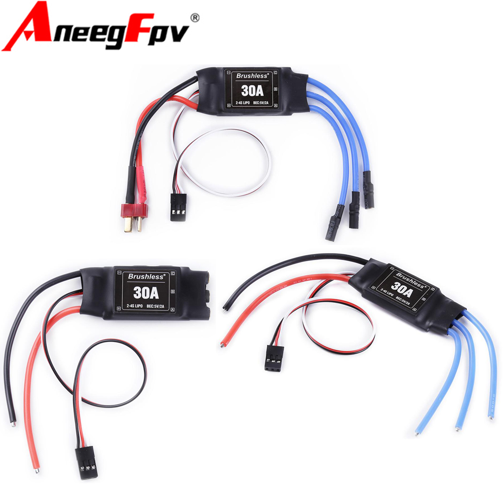 Rc Boat Brushless Motor - XXD 30A 2-4S ESC controlador de