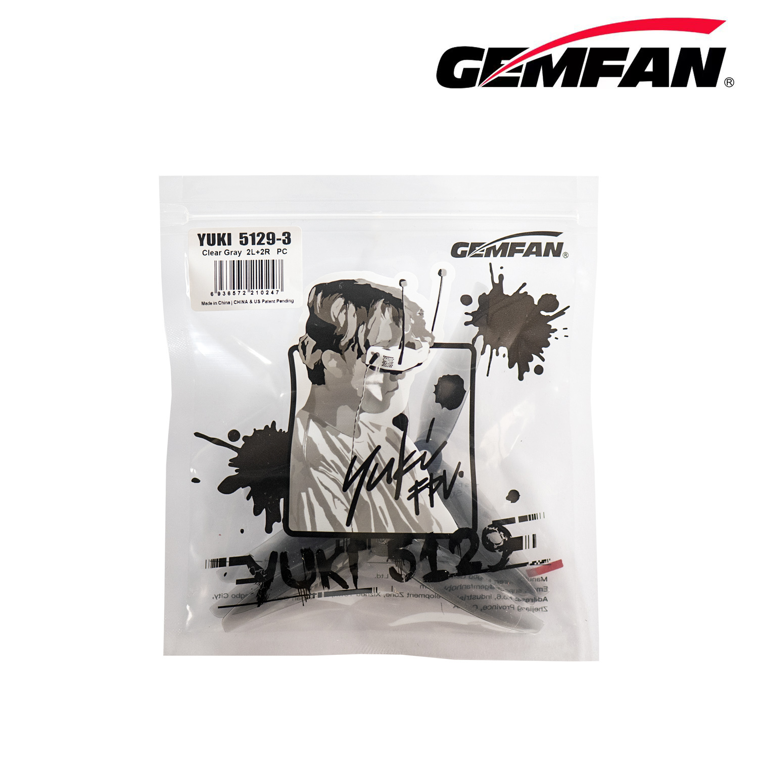 Fpv Racing Motor - Gemfan 5129 5 pulgadas 3 hojas/accesorios