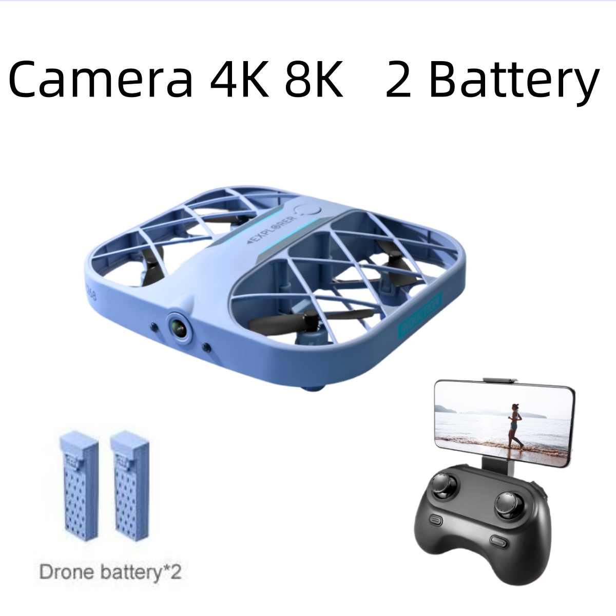 Drone Rc Explorer - Dron JJRC H107 FPV RC con