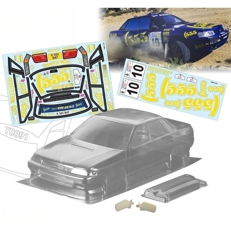 Rc Drift Car Kit - TeamC Cuerpos 1/10 Legacy Rally Car