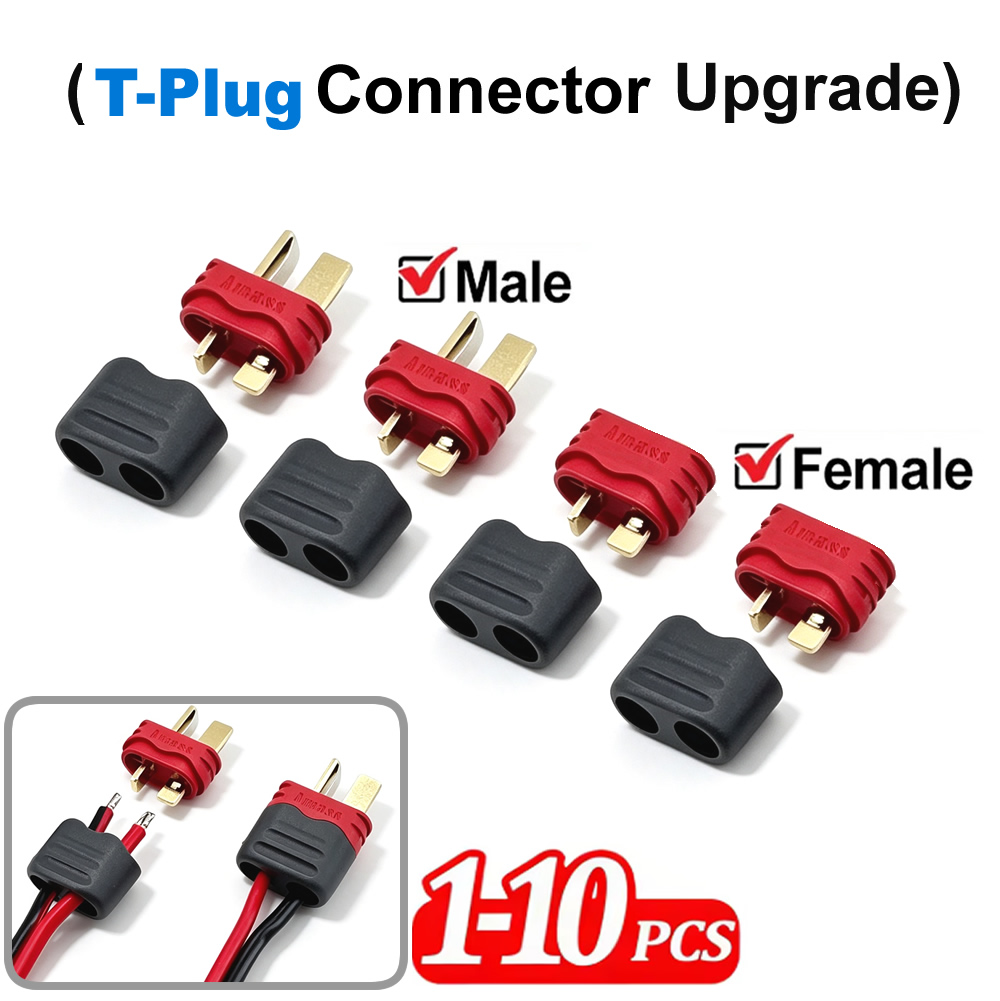 Drone Rc Car Hybrid - Conector en T con Carcasa, Conectores