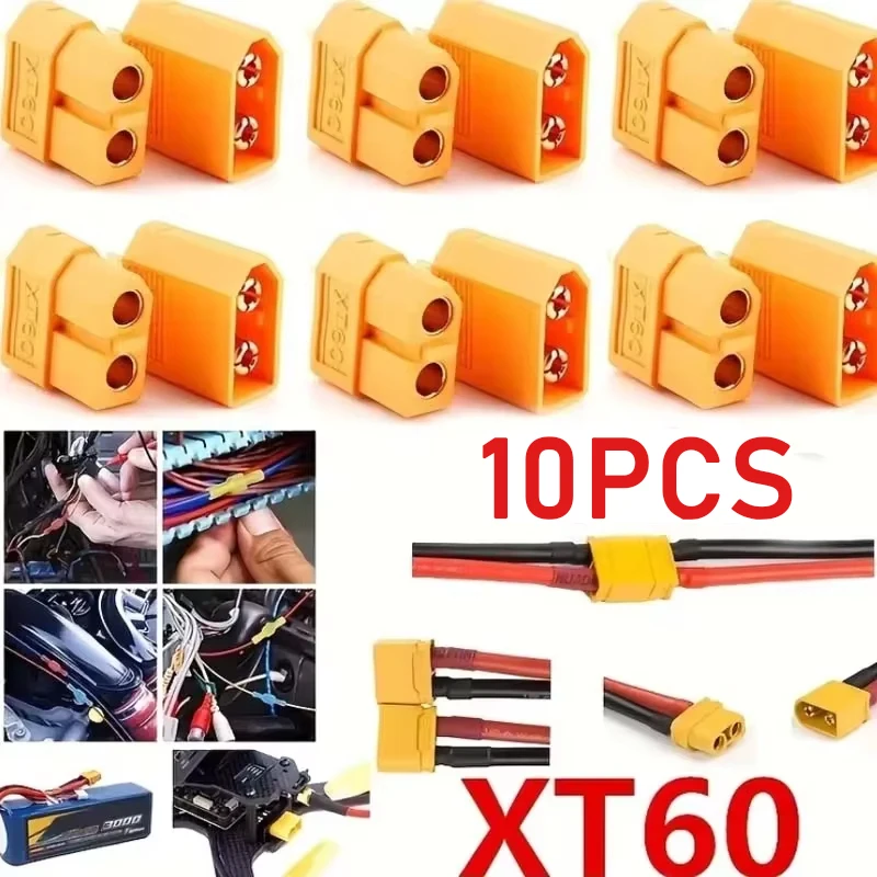 Conectores XT60 XT-60 Macho y  - Drone Rc Car Hybrid reseña y precio