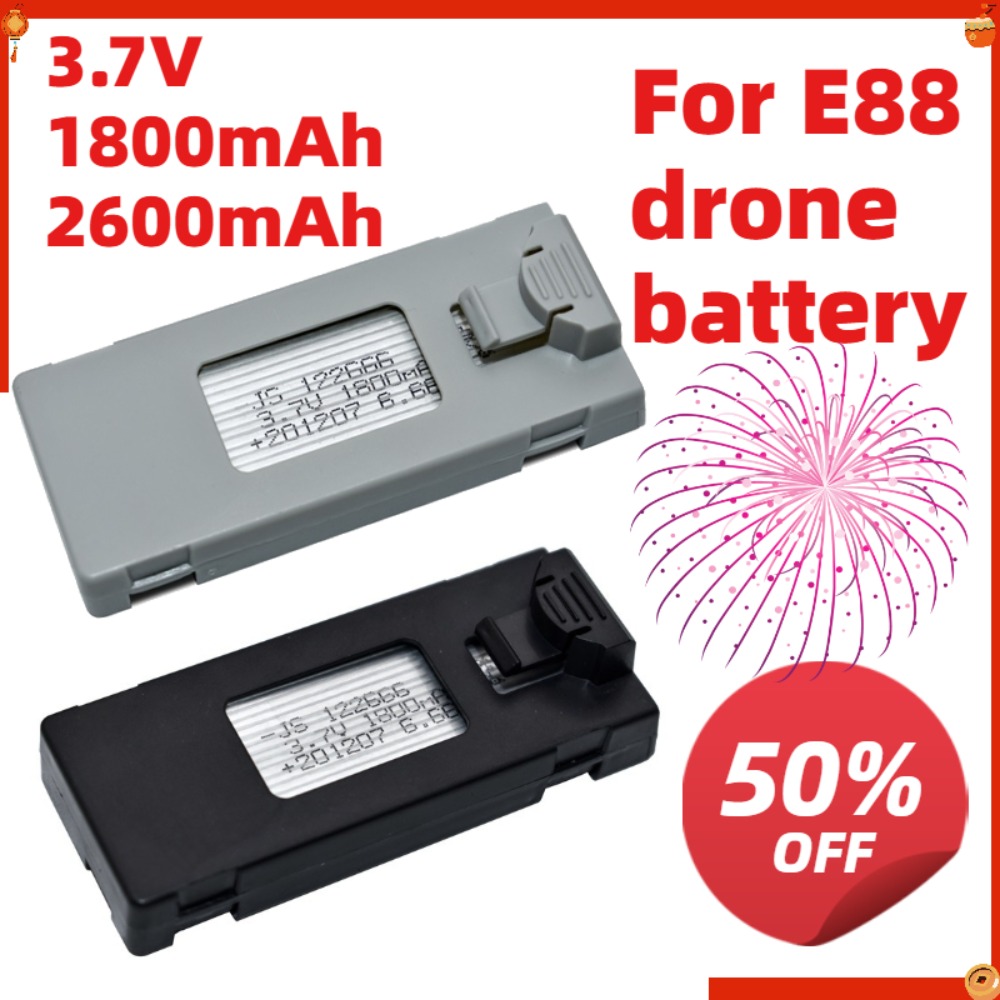 Batería de dron de control rem - Rc Drone E88 reseña y precio