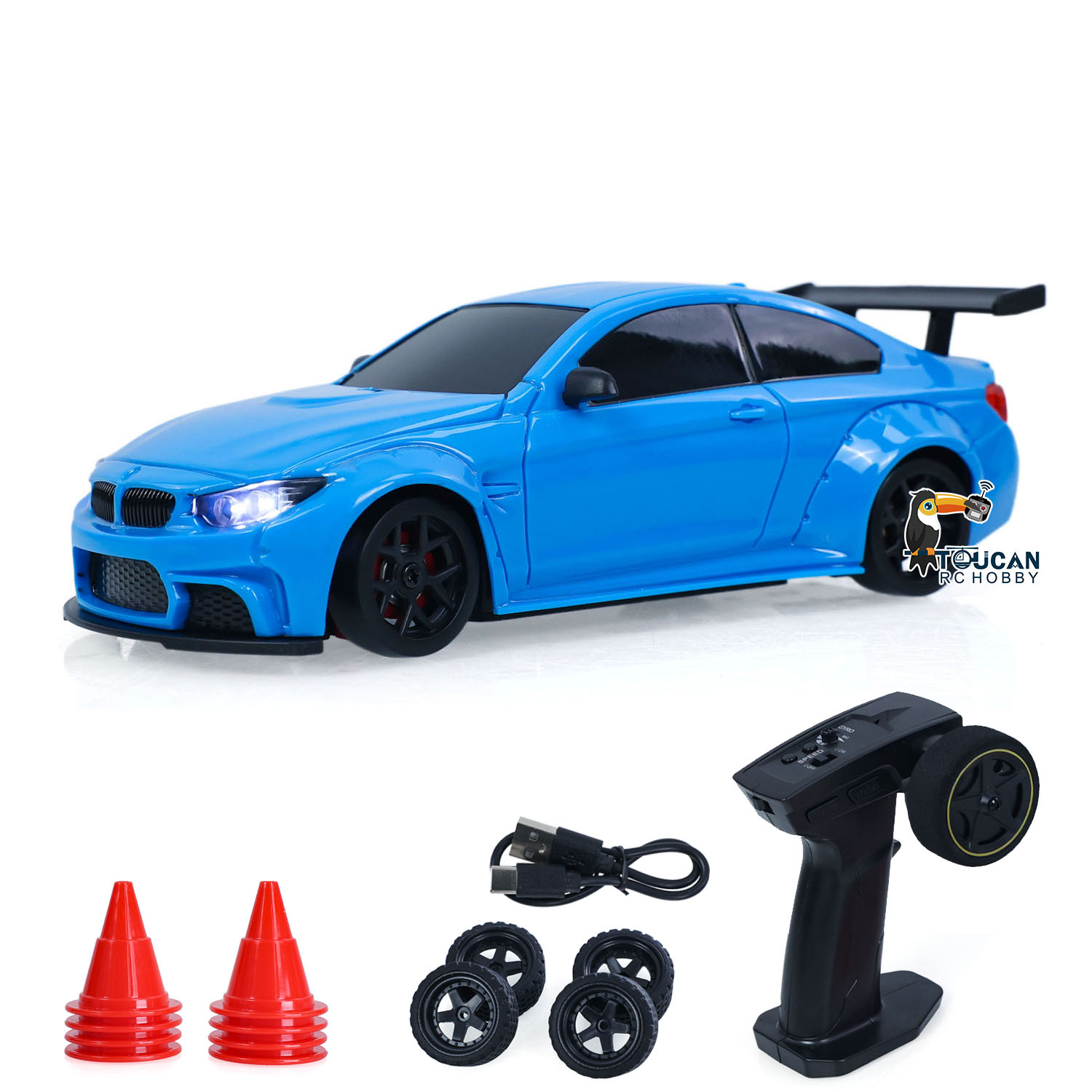 Nuevo Auto de Carreras RC 1/36 - Rc Drift Car Kit reseña y precio
