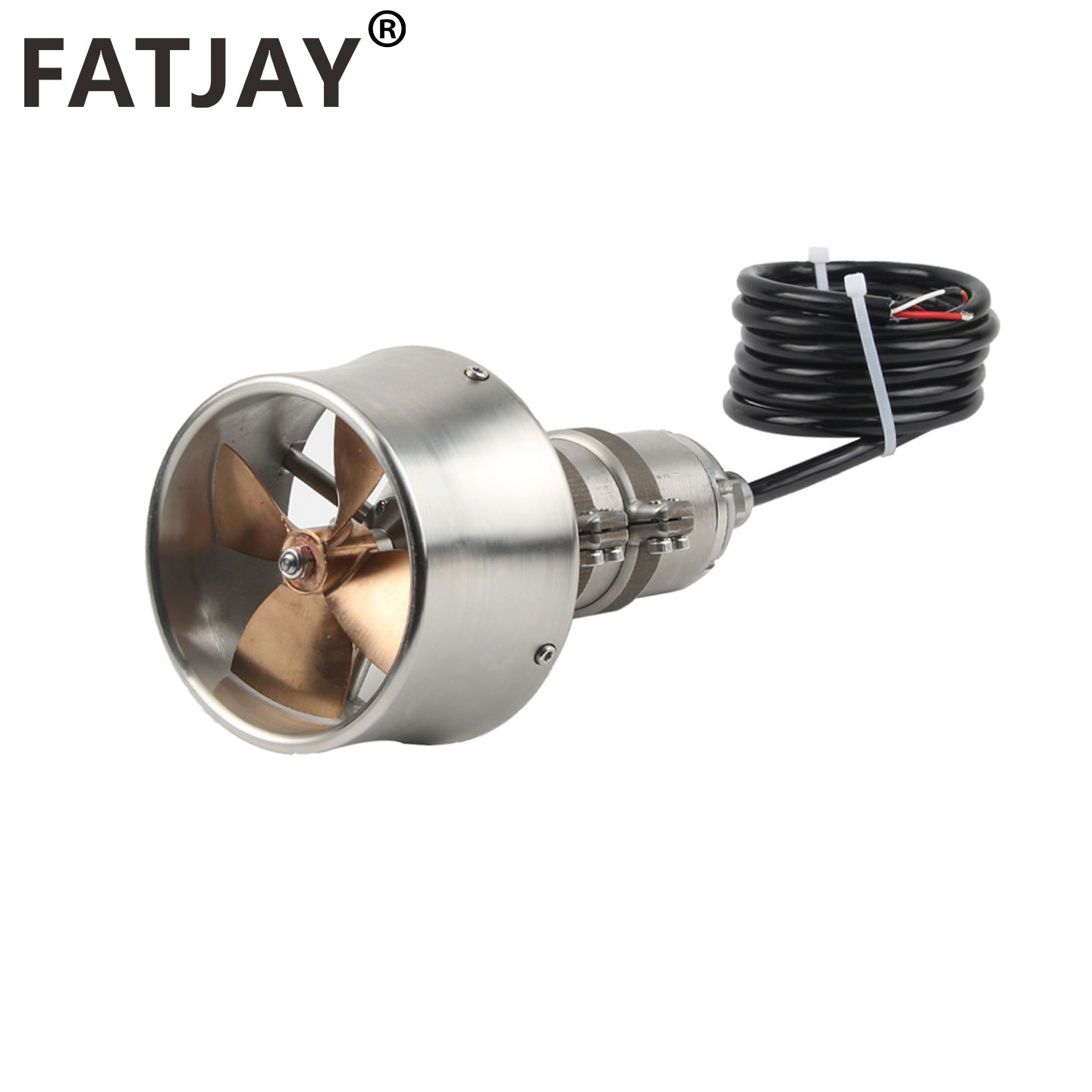 FATJAY KYI-8ET-SUS de acero in - Rc Boat Brushless Motor reseña y precio
