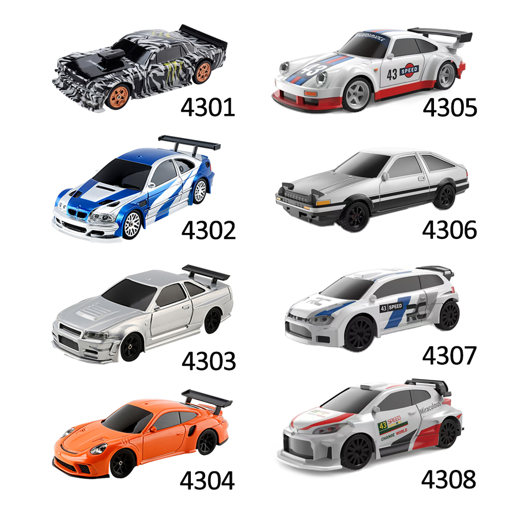 Giroscopio mejorado 1/43 RC co - Rc Drift Car Kit reseña y precio