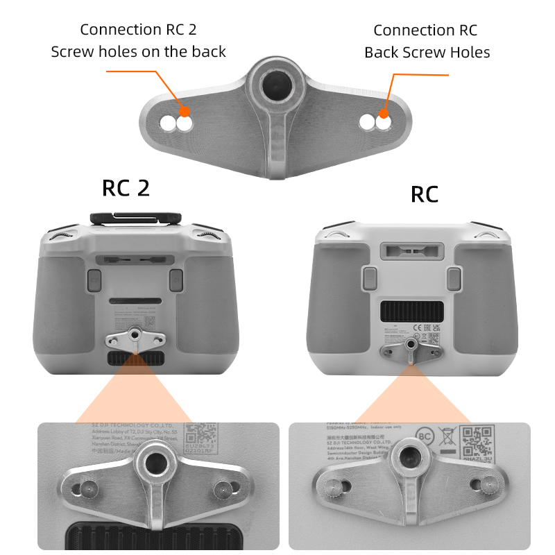 RC RC2 Control remoto soporte  - Drone Dji Rc Mini reseña y precio