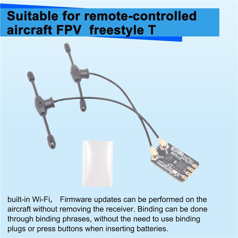 Receptor de Doble Antena BEDW- - Fpv Antenna Receiver reseña y precio