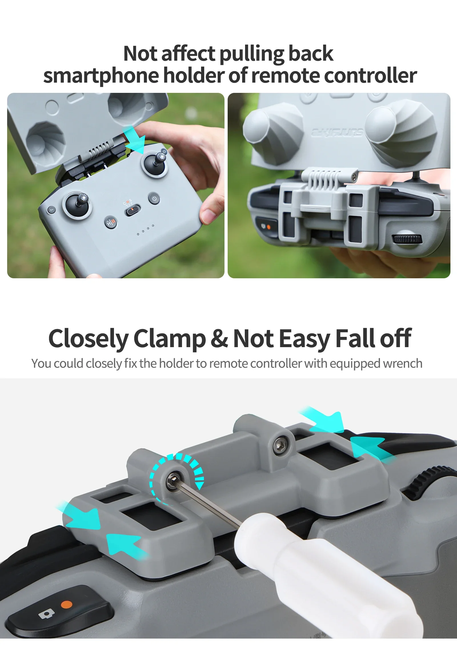 Protector de controlador 2 en  - Drone Dji Rc Mini reseña y precio