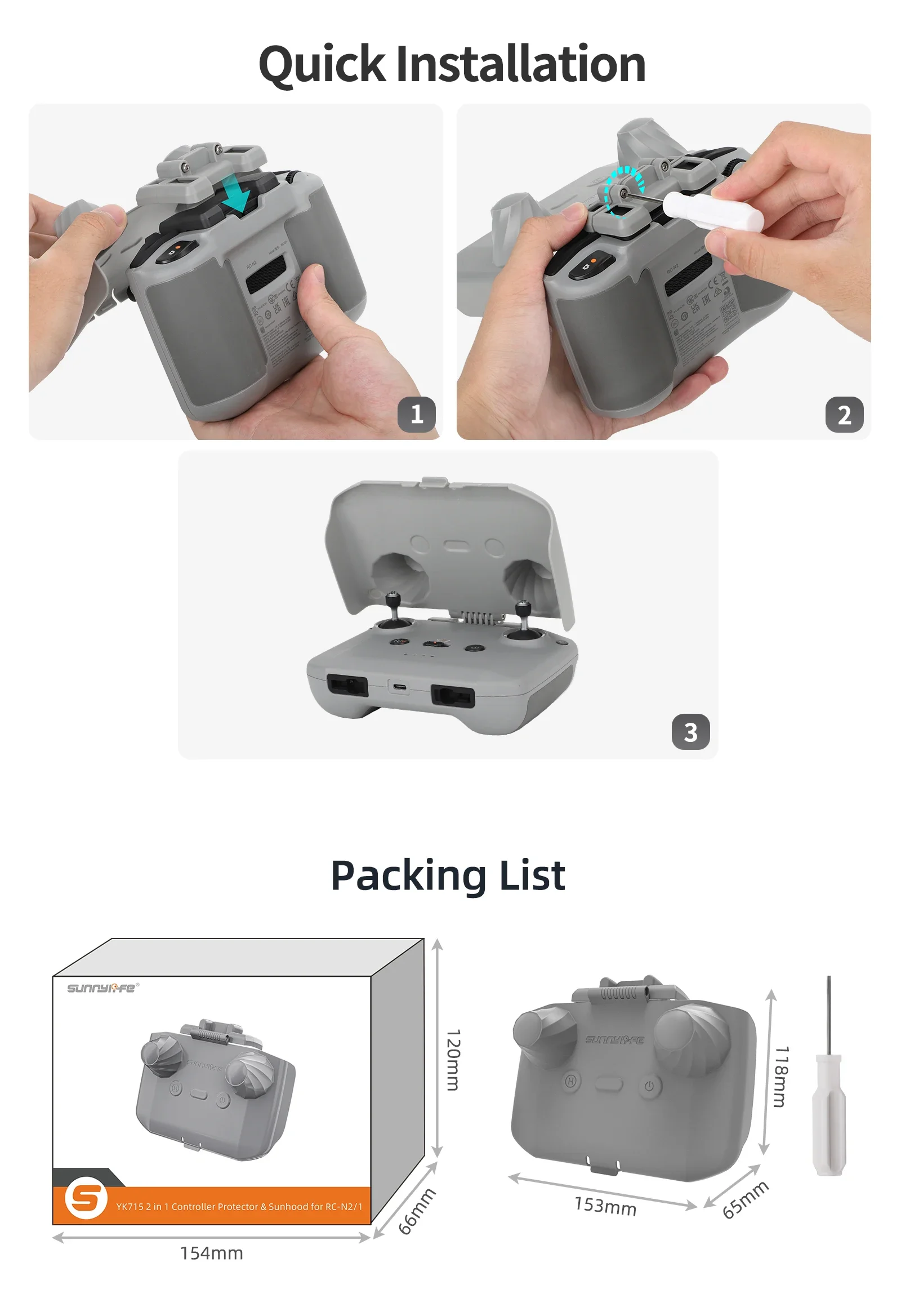 Protector de controlador 2 en  - Drone Dji Rc Mini reseña y precio