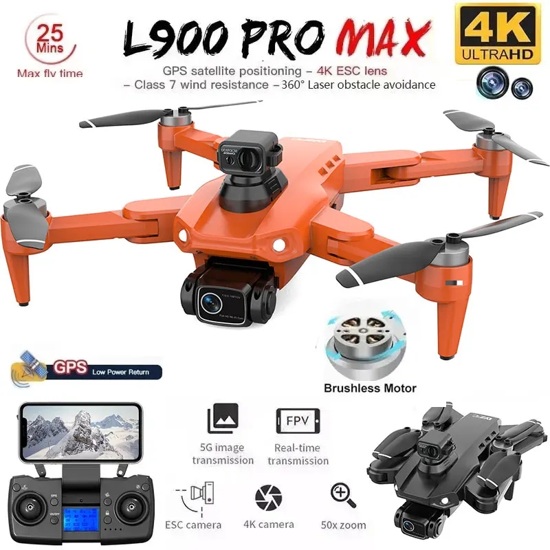 L900 Pro MAX GPS Drone 4K Prof - Drone Rc Explorer reseña y precio