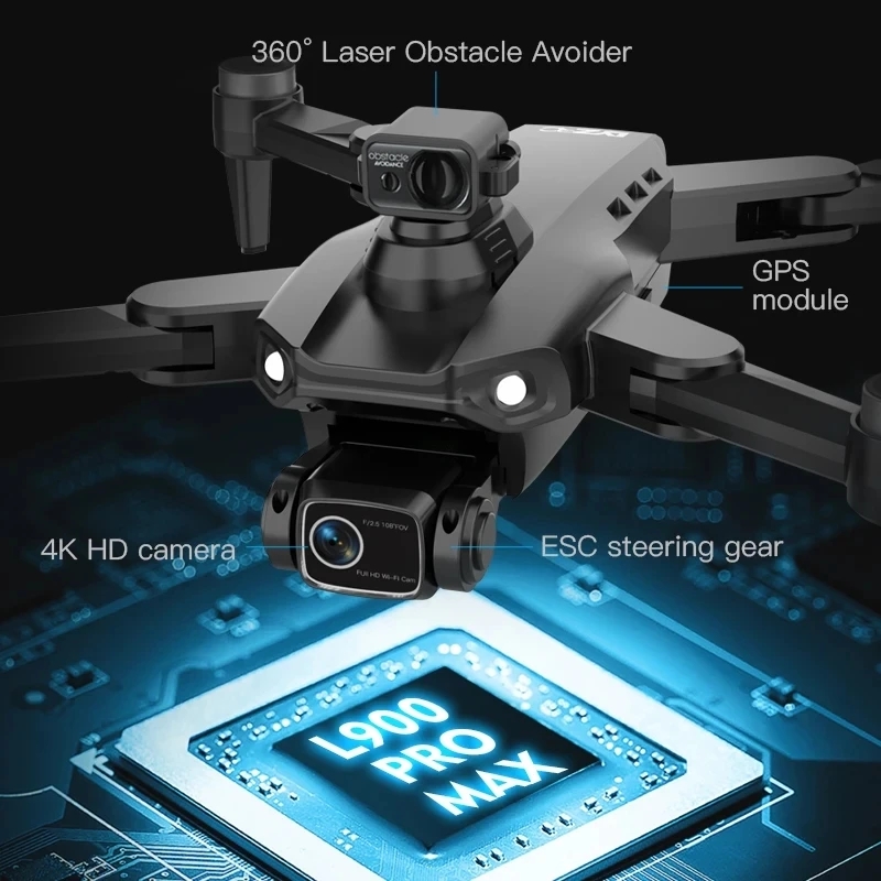 L900 Pro MAX GPS Drone 4K Prof - Drone Rc Explorer reseña y precio