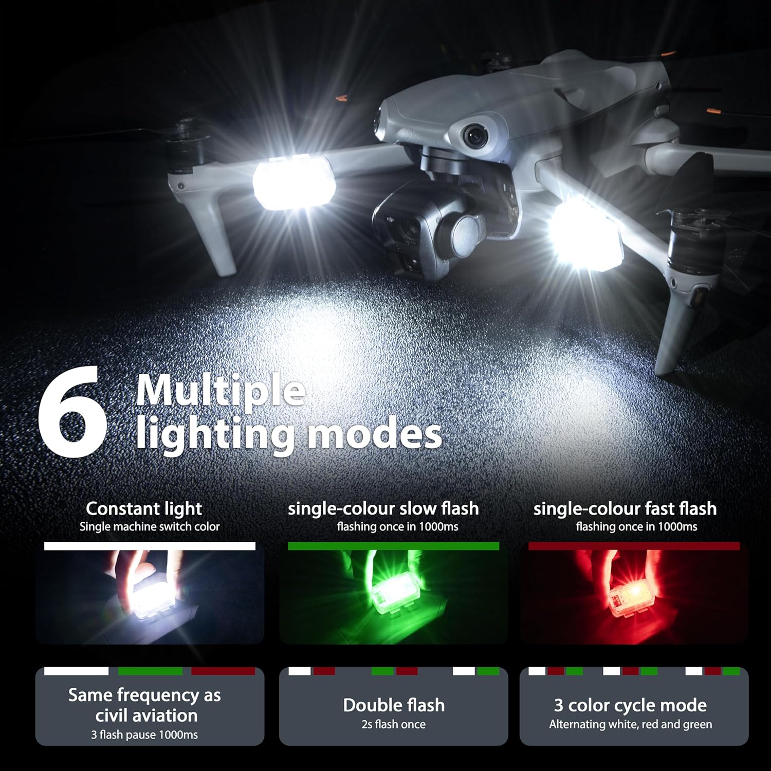 STARTRC Drone luz estroboscópi - Drone Dji Rc Mini reseña y precio