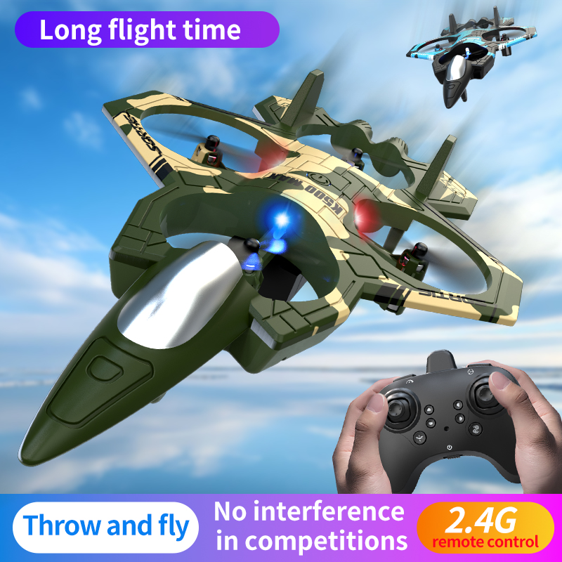 K500 Drone teledirigido 2.4G 3 - Drone Rc Fighter Jet reseña y precio