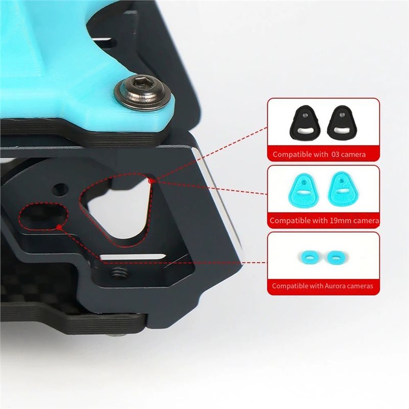 Kit de Marco X de Fibra de Car - Drone Carrera Rc reseña y precio