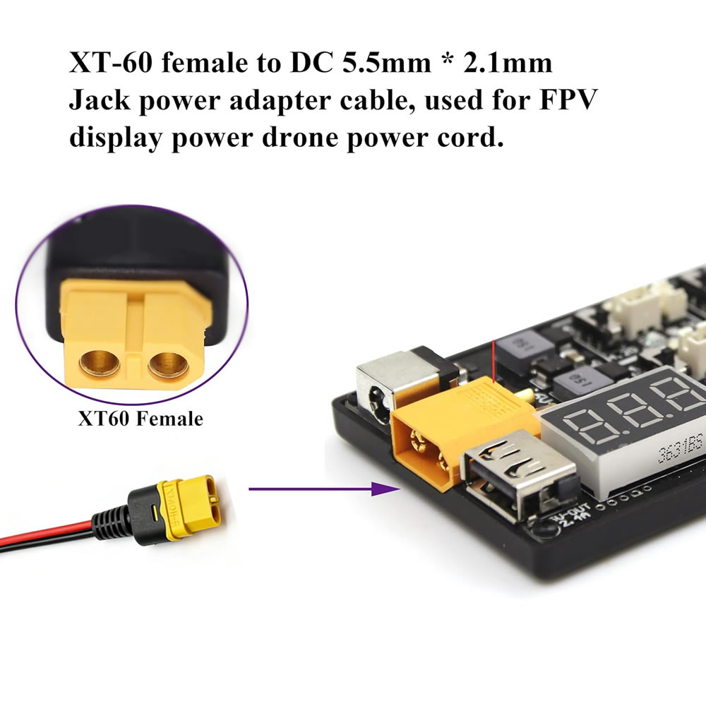 Cable adaptador de carga con c - Drone Rc Car Hybrid reseña y precio