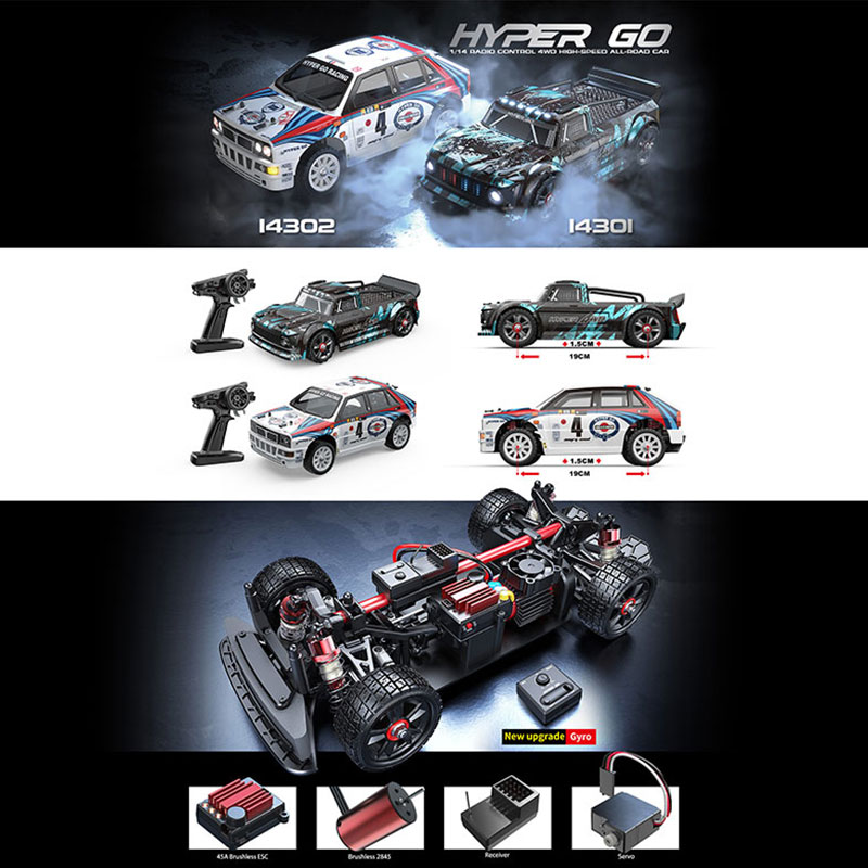 Auto RC Hyper Go MJX 14303 143 - Rc Drift Car Kit reseña y precio