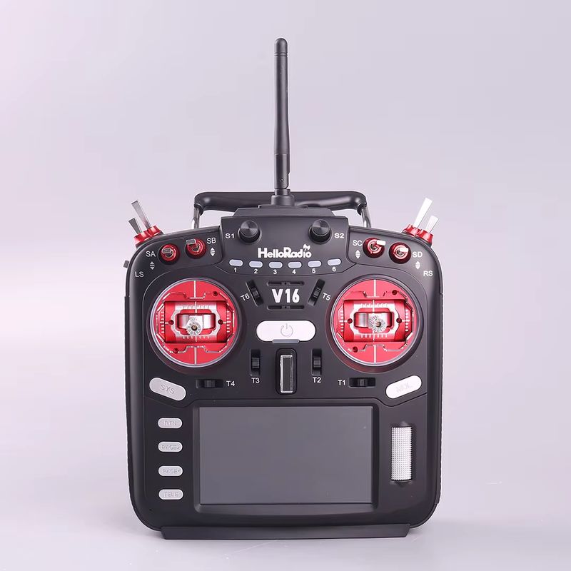 Transmisor HelloRadio V16 MAX  - Drone Motion Rc reseña y precio