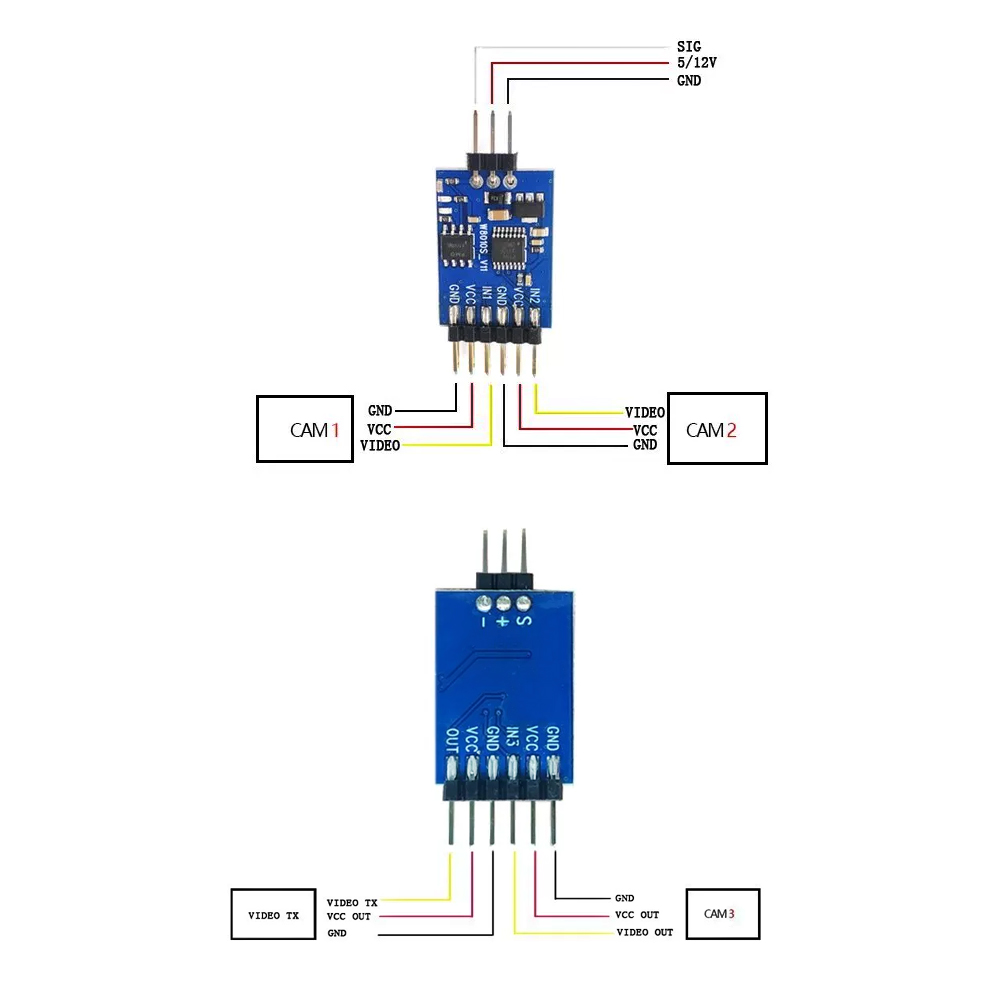 Módulo de conmutador de vídeo  - Drone Switch Rc reseña y precio