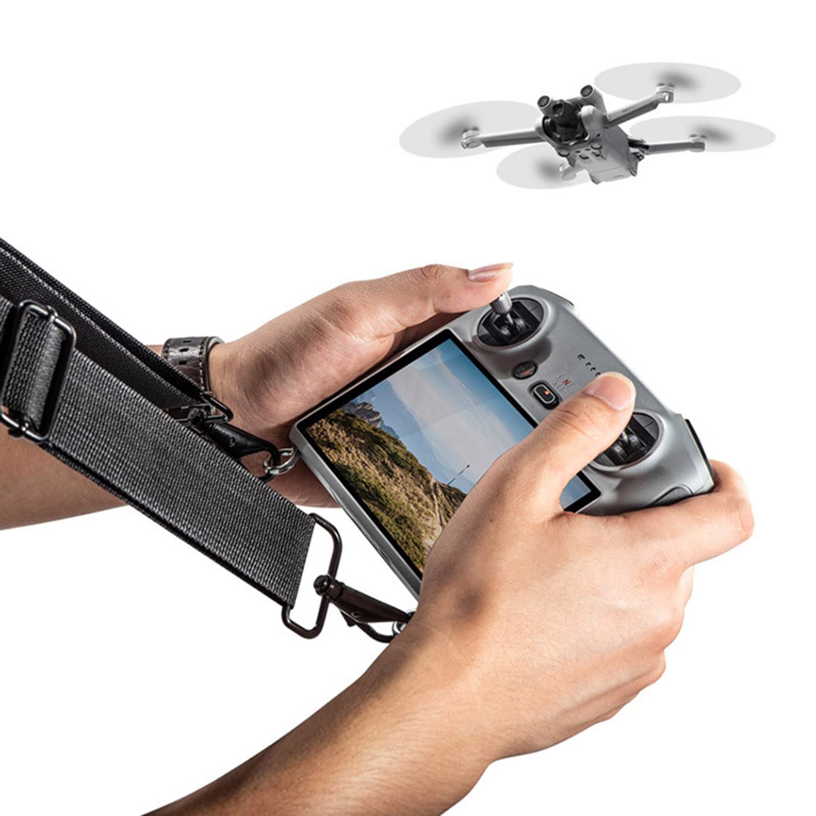 Correa de cuello con cordón pa - Drone Dji Rc 3 reseña y precio