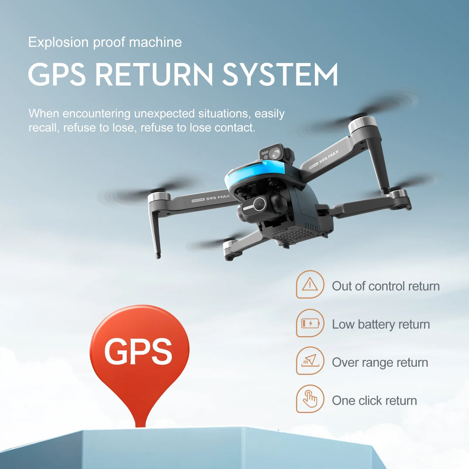 Nuevo S9S MAX MINI Drone 4K 2  - Drone Rc Explorer reseña y precio