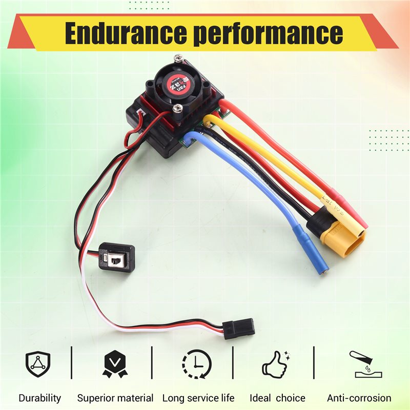 Controlador de velocidad ESC s - Rc Boat Brushless Motor reseña y precio
