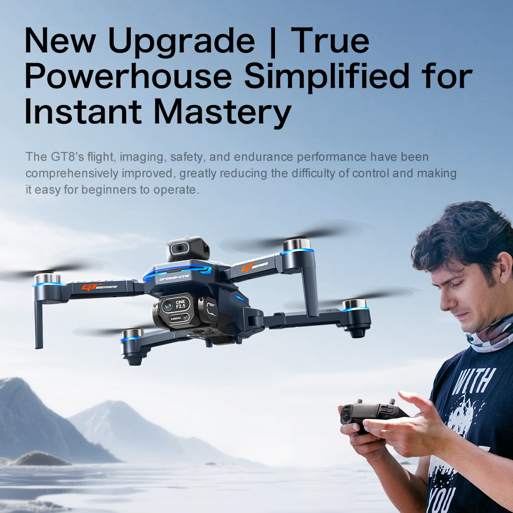 Dron Lenovo GT8 8K Profesional - Rc Drone E88 reseña y precio