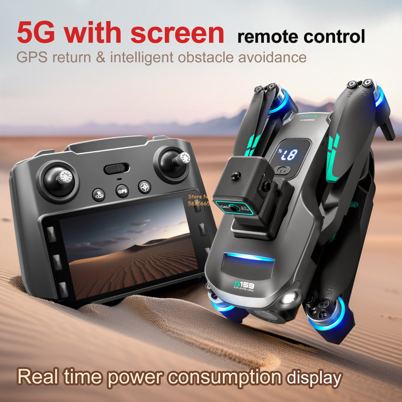 8K Cámara Dual 5G WIFI FPV Con - Drone Rc Explorer reseña y precio
