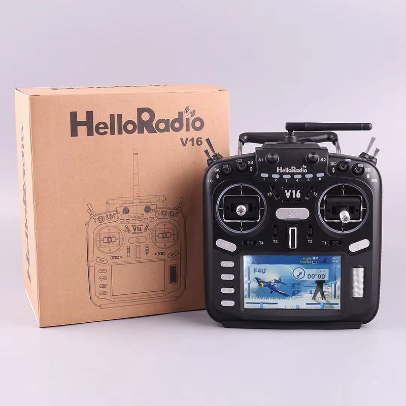 HelloRadio V16 MAX 6CH RC Tran - Drone Motion Rc reseña y precio
