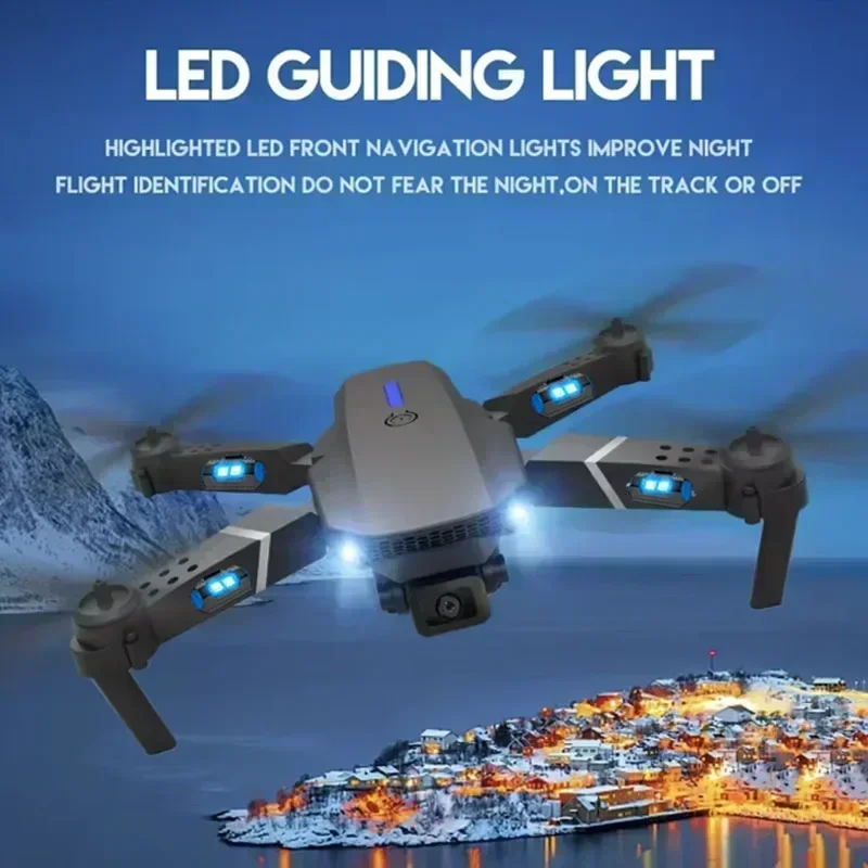 E88 Pro WIFI FPV Drone gran an - Rc Drone E88 reseña y precio