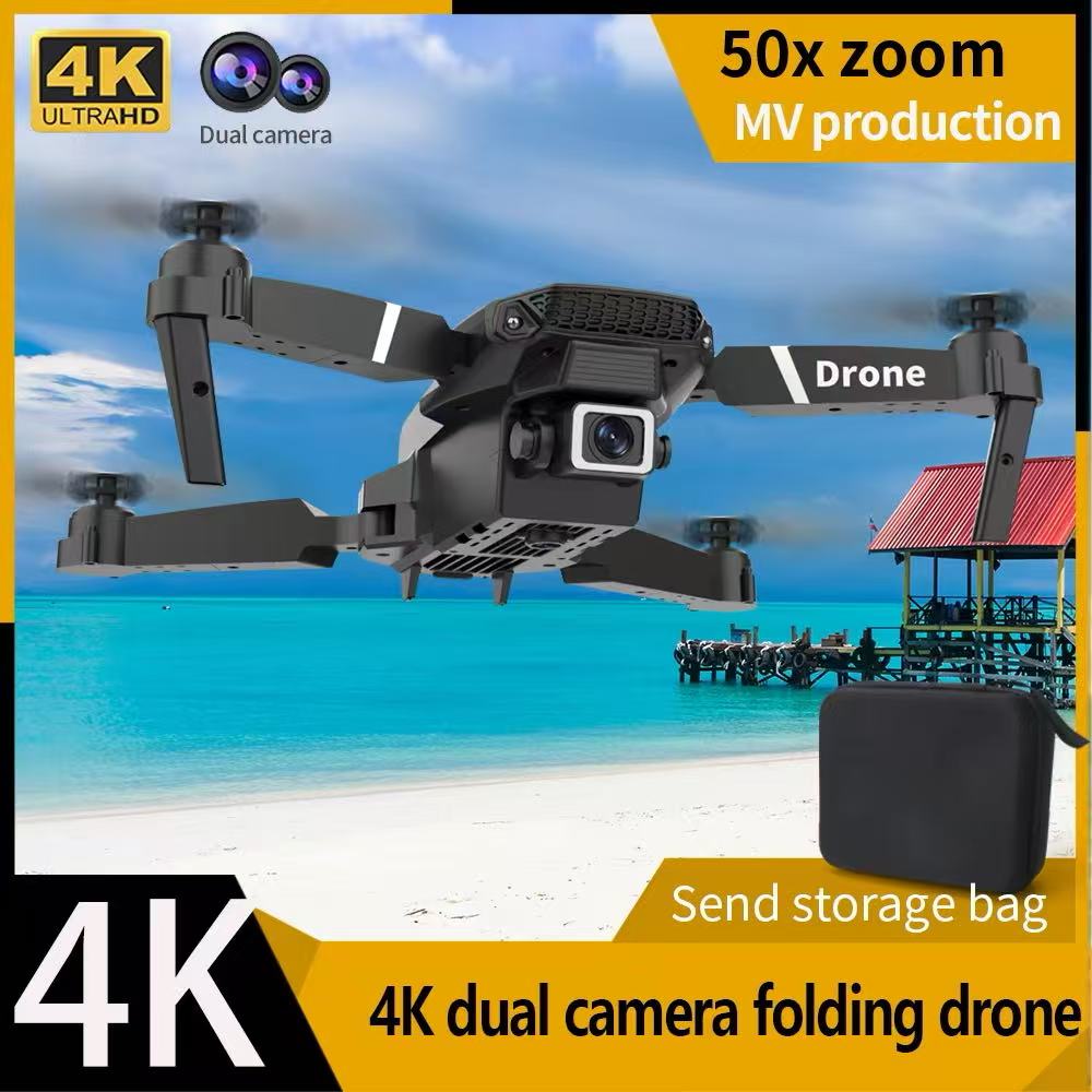 Dron profesional E88 4k gran a - Rc Drone E88 reseña y precio