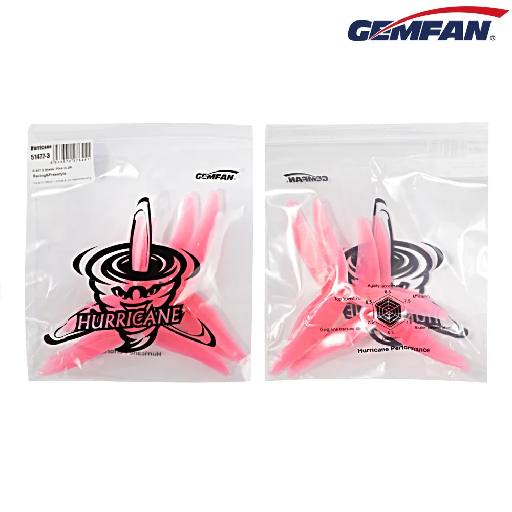 10 pares (10CW + 10CCW) Gemfan - Drone Rc Aircraft reseña y precio