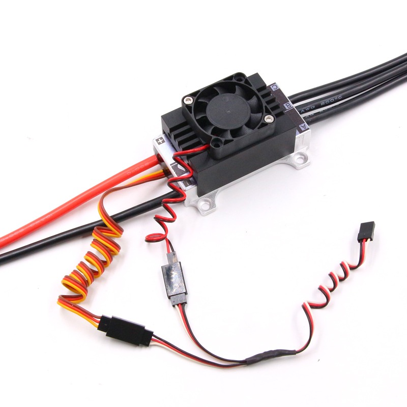 Controlador Electrónico de Vel - Rc Boat Brushless Motor reseña y precio
