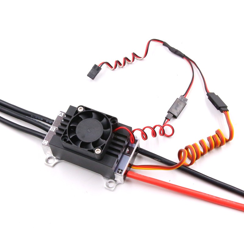 Controlador Electrónico de Vel - Rc Boat Brushless Motor reseña y precio