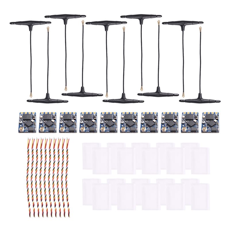 Paquete de 10 Receptores ELRS  - Fpv Antenna Receiver reseña y precio