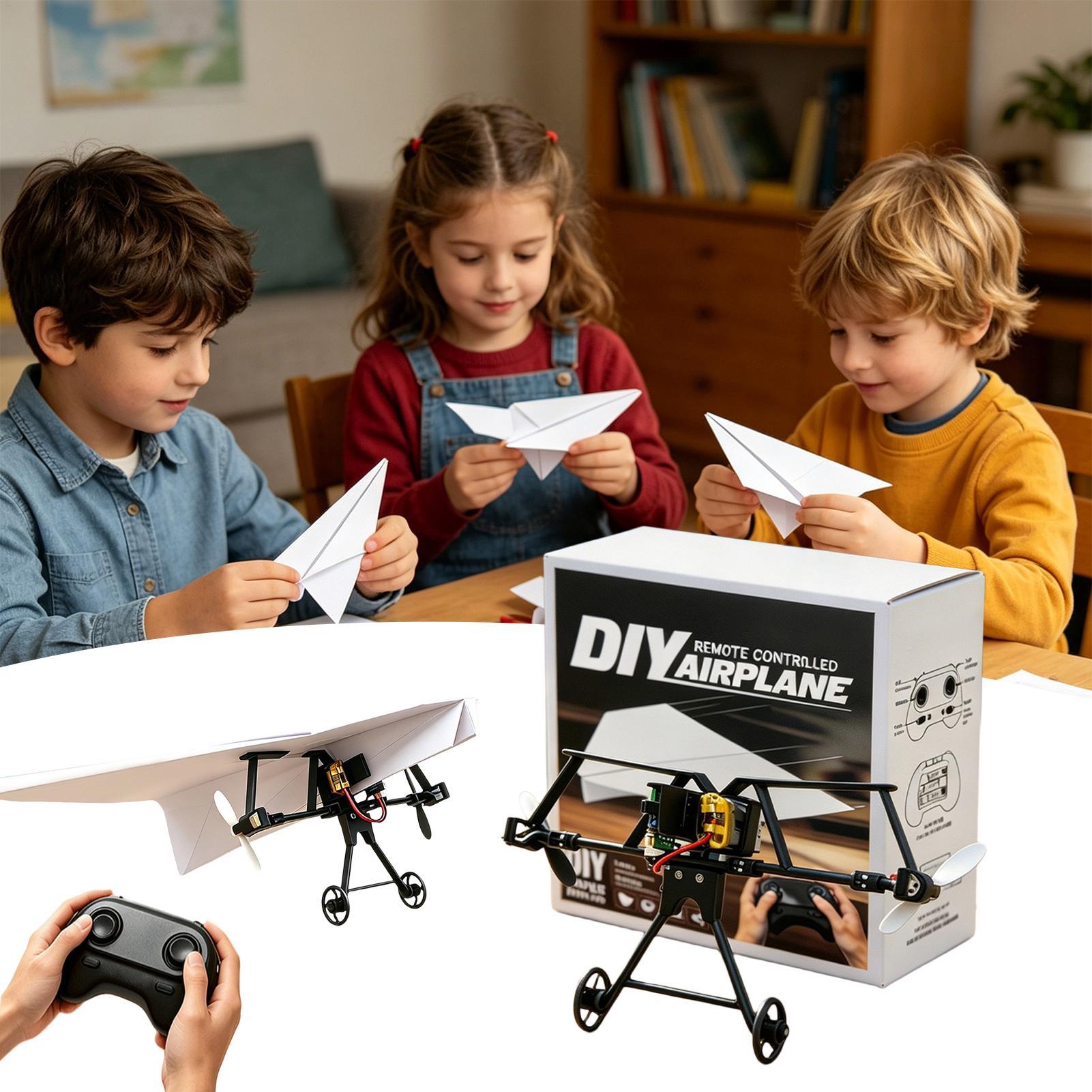 Kit de Avión de Papel RC para  - Drone Rc Aircraft reseña y precio