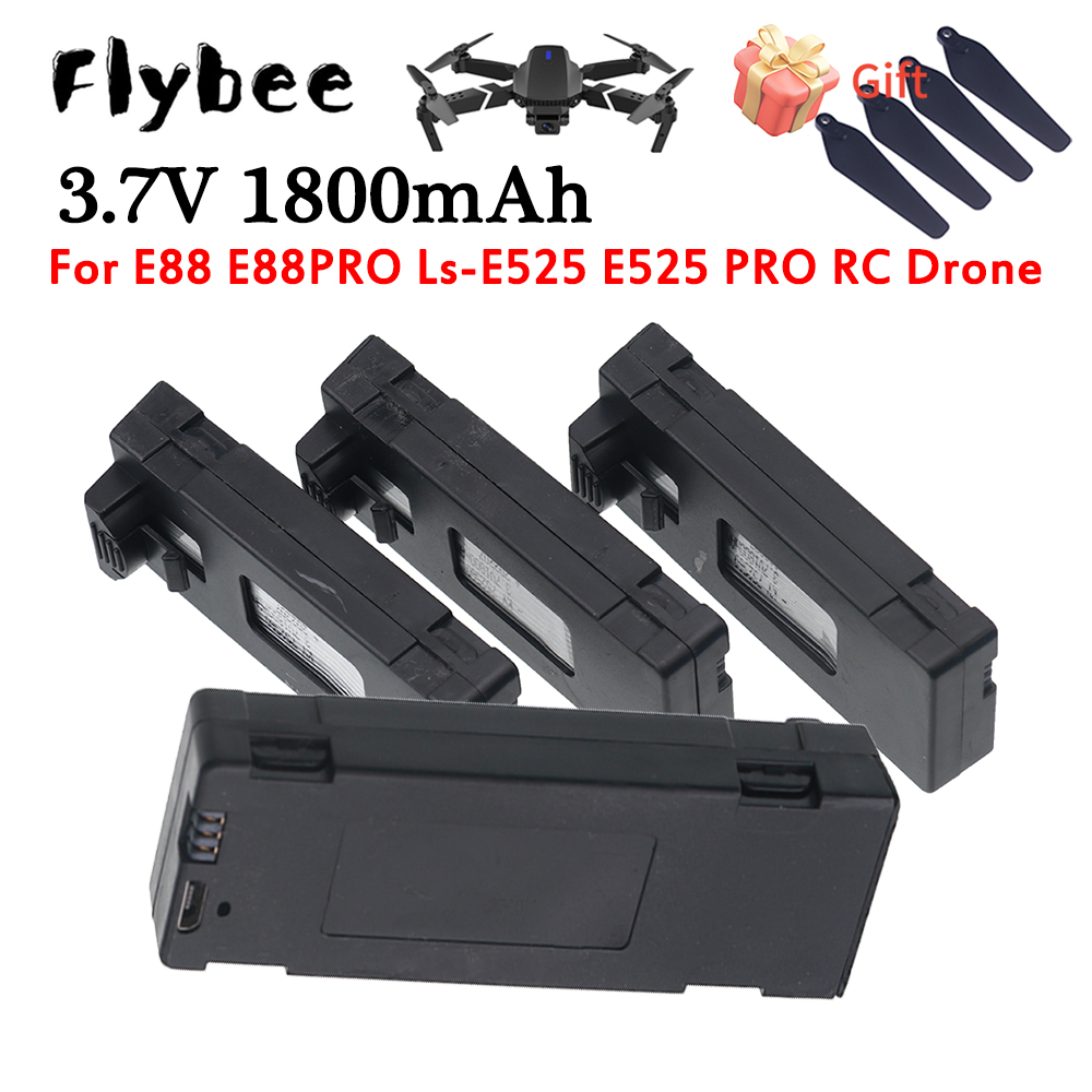 Para batería recargable E88 3, - Rc Drone E88 reseña y precio