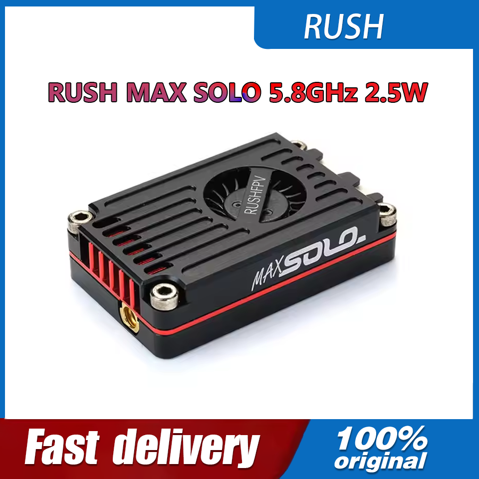 RUSH MAX SOLO 5.8GHz 2.5W VTX  - Drone Rc Battery reseña y precio