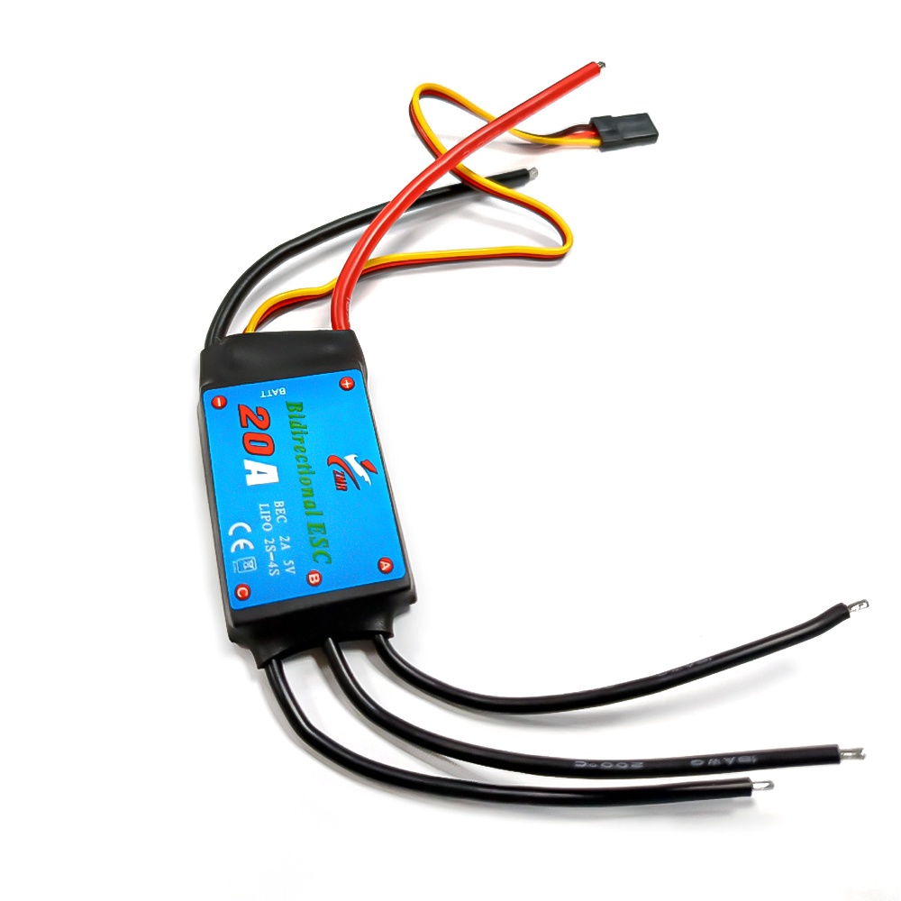 ZMR 12A-80A Bidireccional sin  - Rc Boat Brushless Motor reseña y precio
